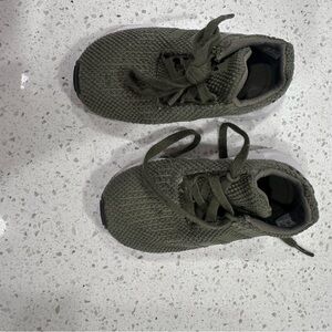 adidas Kids' Green Knit Sneakers